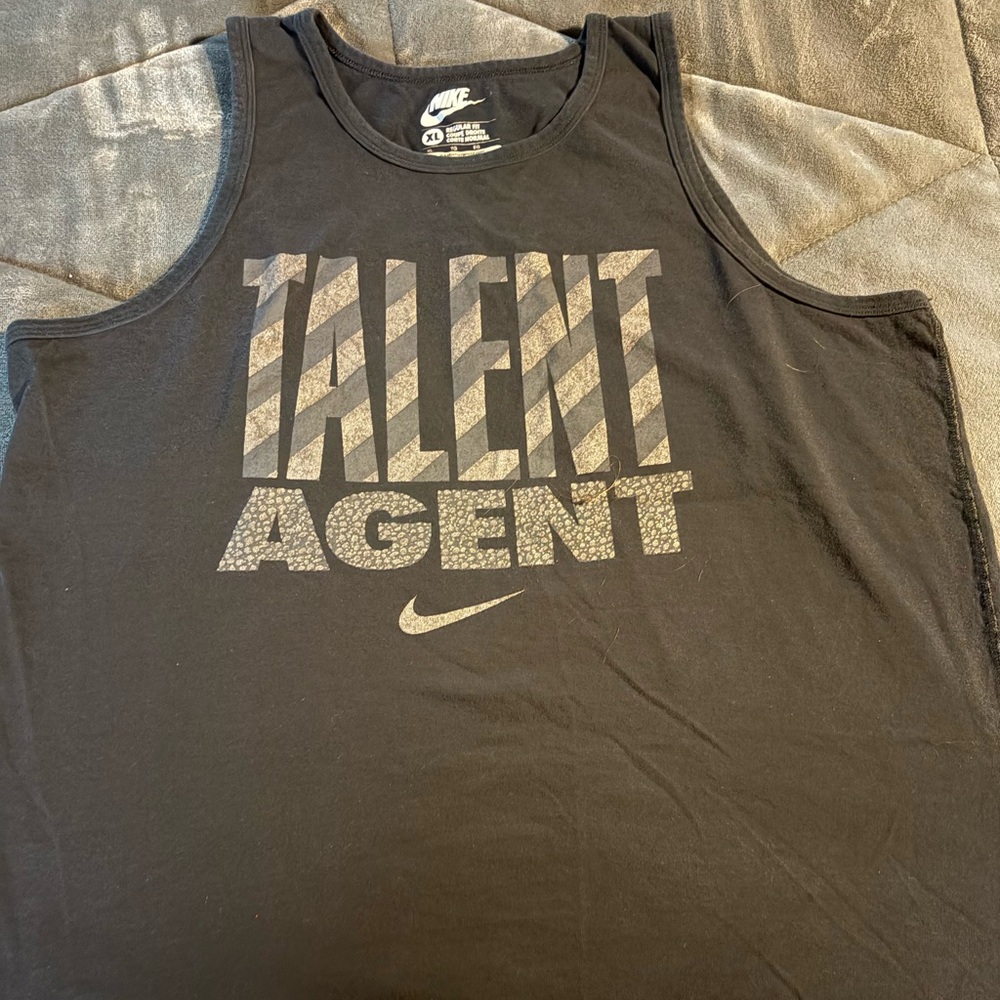 Nike Charcoal Gray Regular Fit Tee